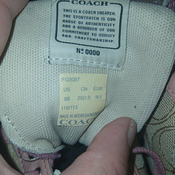 Coach sneaker - Picture 6 of 7